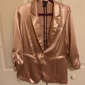 Stoosh Shiny Pink Blazer XL